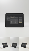 Subscription management tablet interface